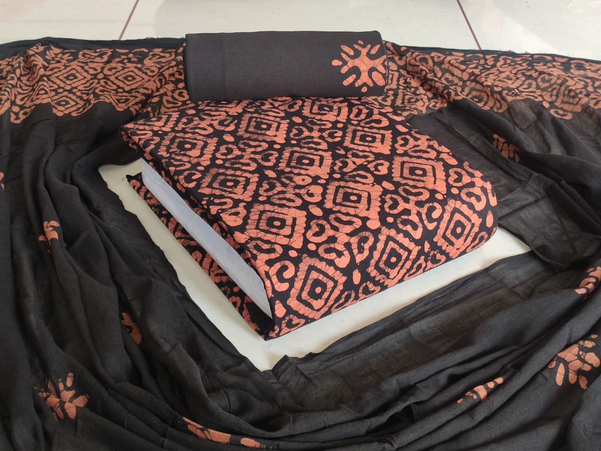 Wax Batik 2-D Black Special vol - 2