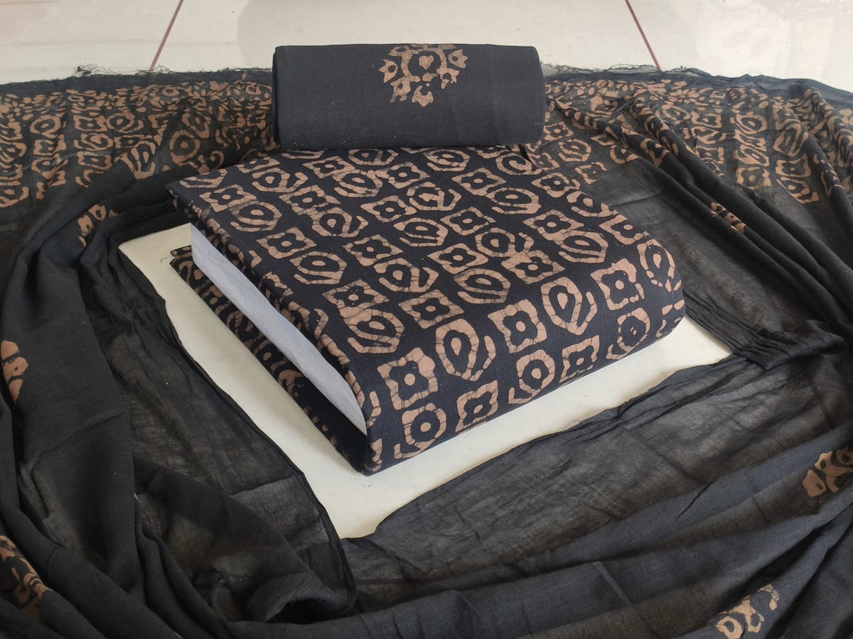 Wax Batik 2-D Black Special vol - 2
