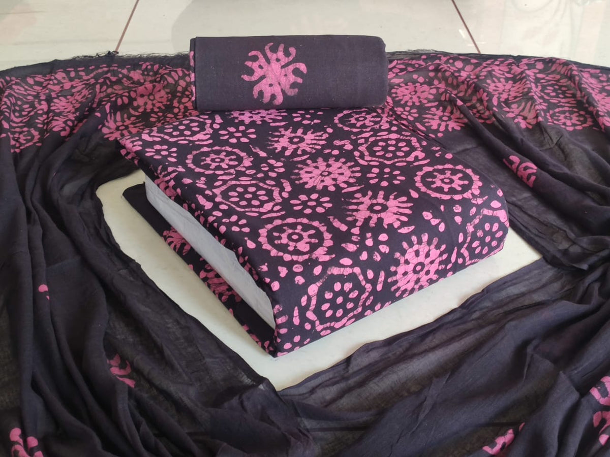 Wax Batik 2-D Black Special vol - 2
