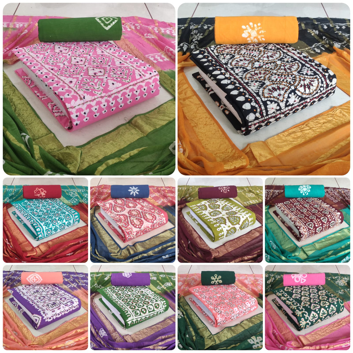 NECK WORK BATIK VOL - 64