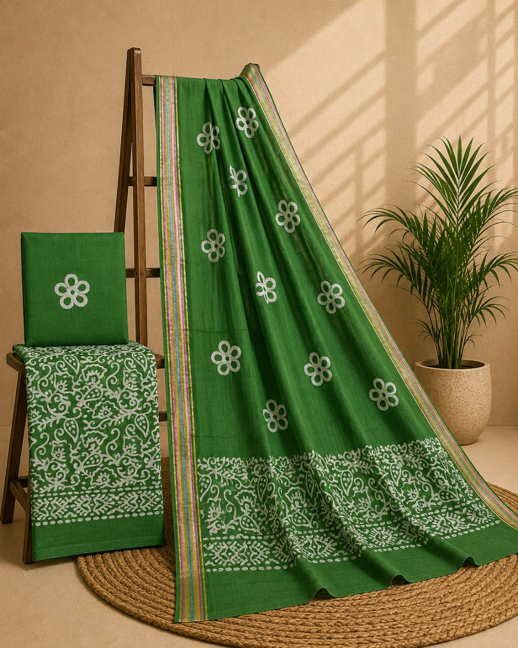 Cotton Self Wax Batik Vol - 22