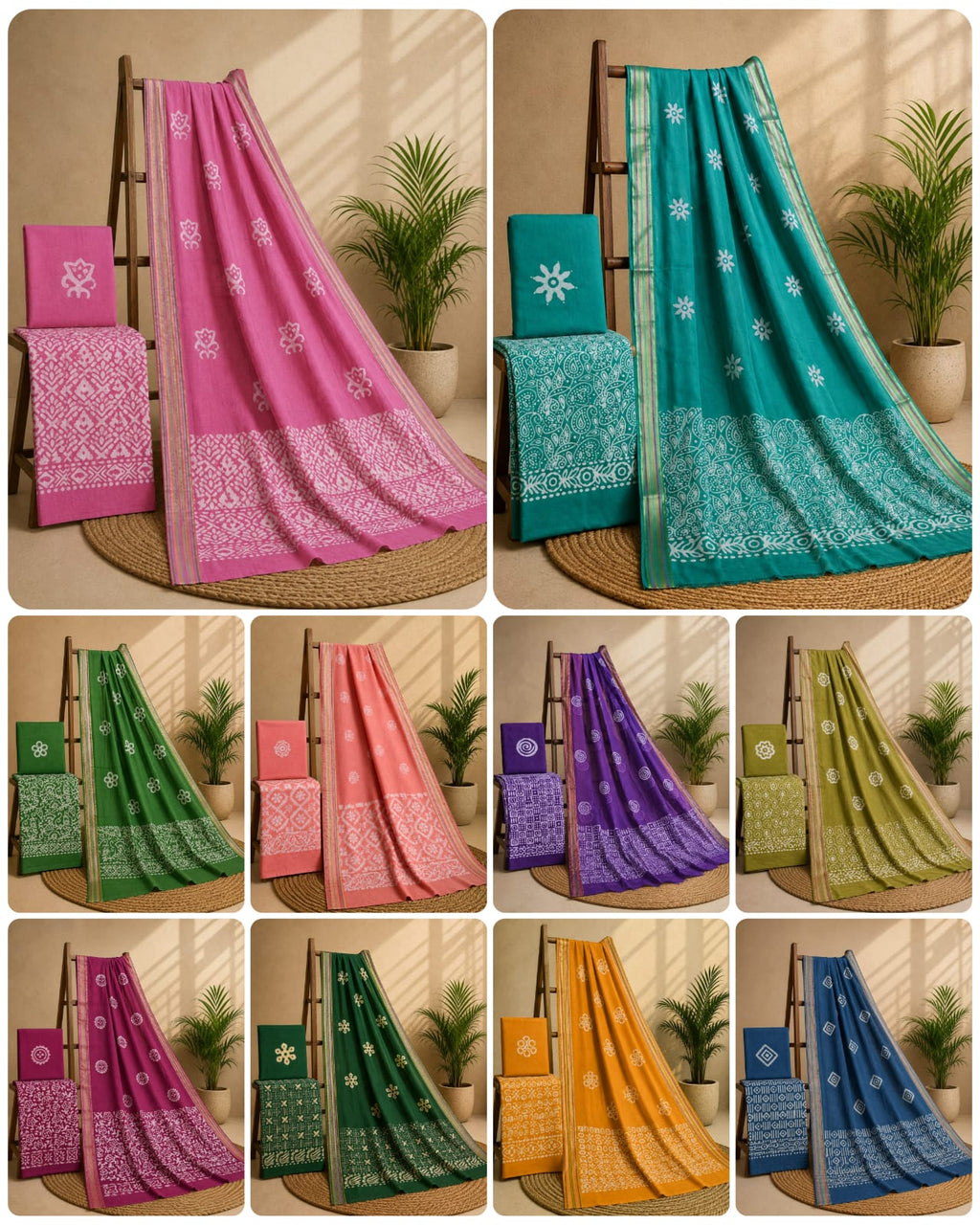 Cotton Self Wax Batik Vol - 22