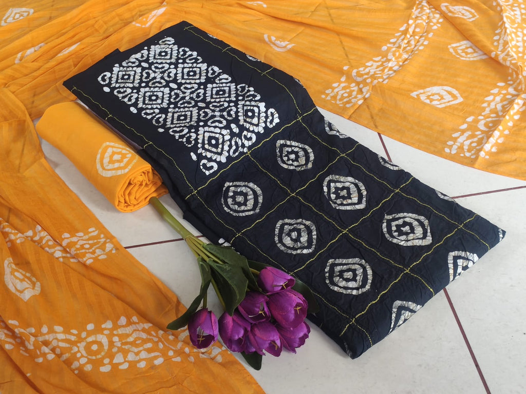 Exclusive Batik + ari work special Vol-8