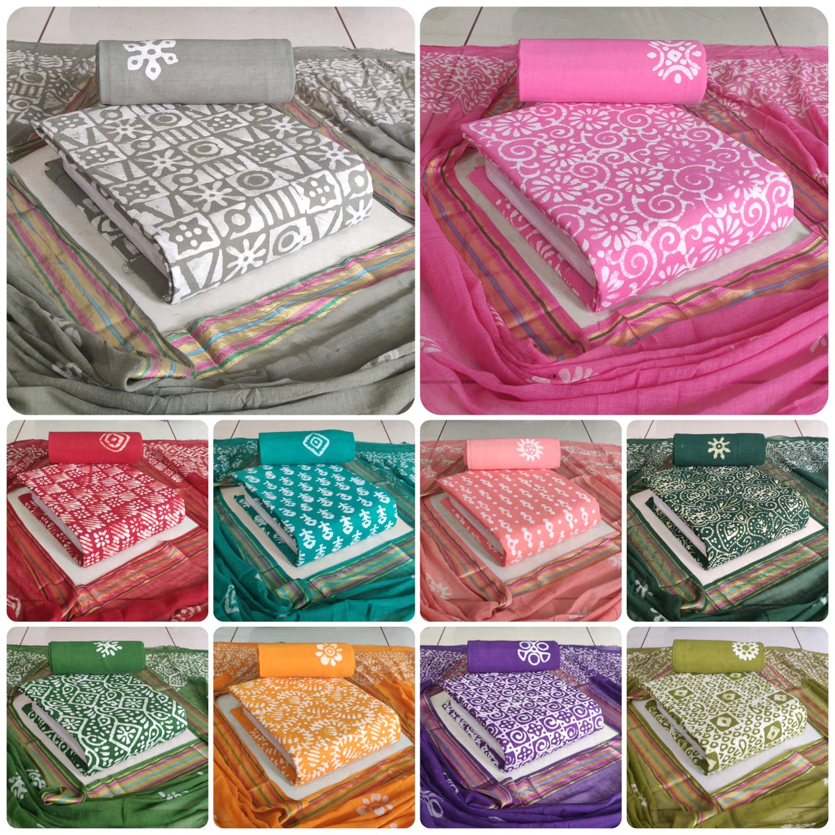 Cotton 150grm Wax Batik Vol - 23