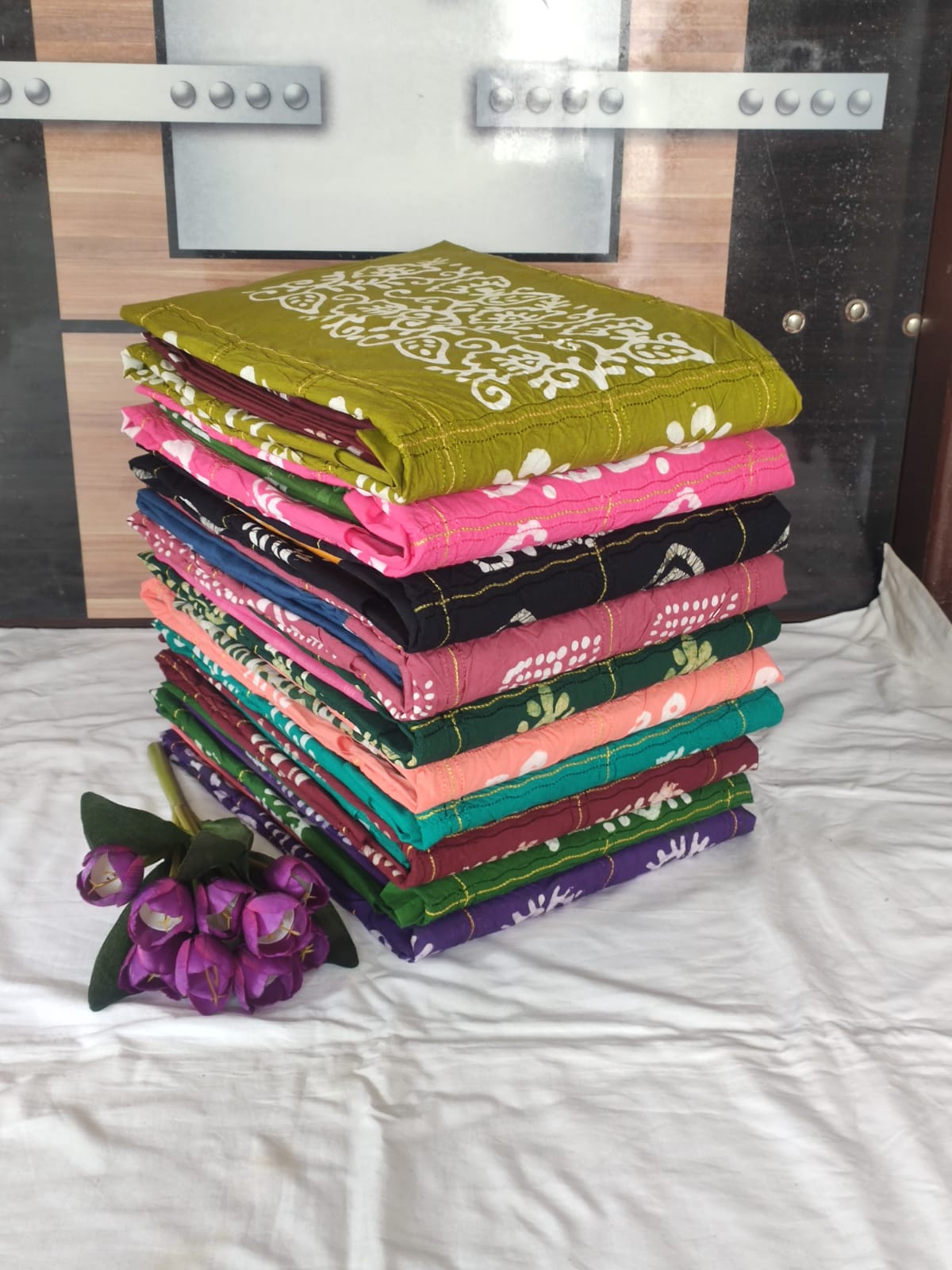 Exclusive Batik + ari work special Vol-8